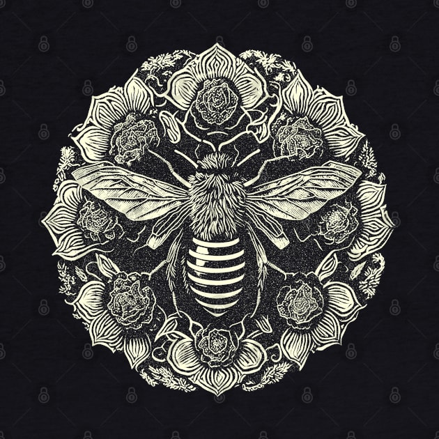 The Bee's Elegance by Deniz Digital Ink